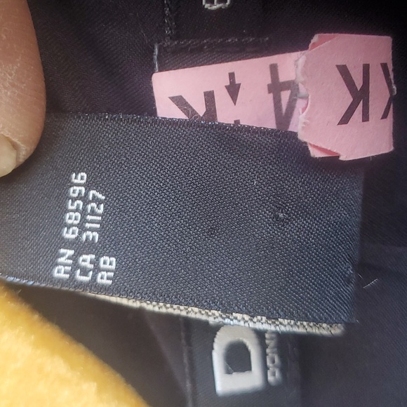 DKNY Donna Karan New York Black Velvet Silk Tuxedo Blazer Jacket. - Picture 4 of 12